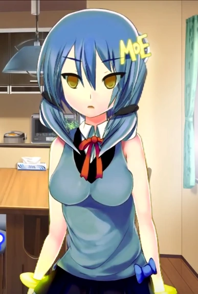 Moe's original appearance (As Android OtakuMOE)