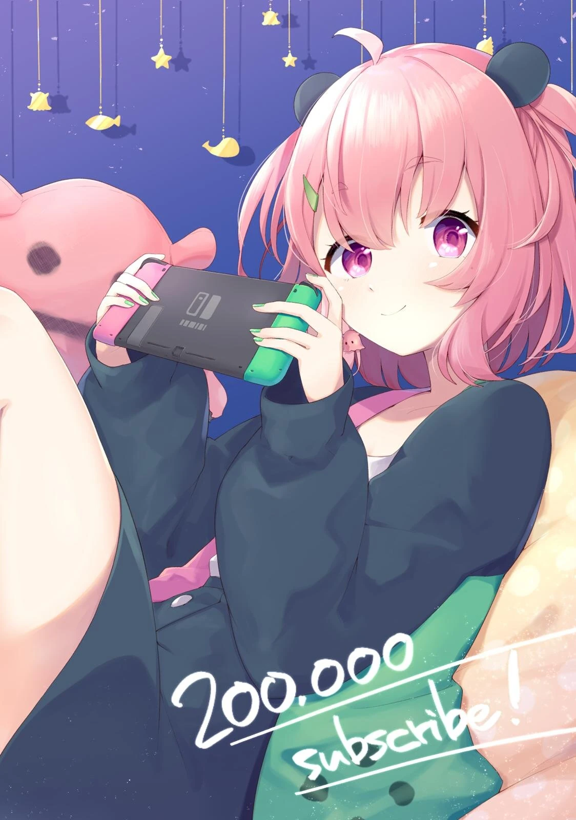 200,000 Subscribers Illustration<br>by ksk