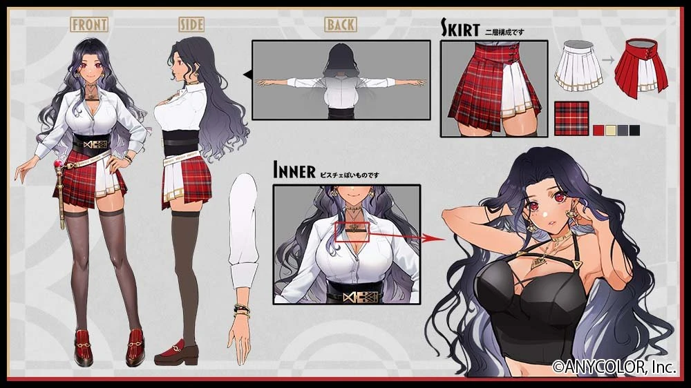 Reference Sheet (With Pose)