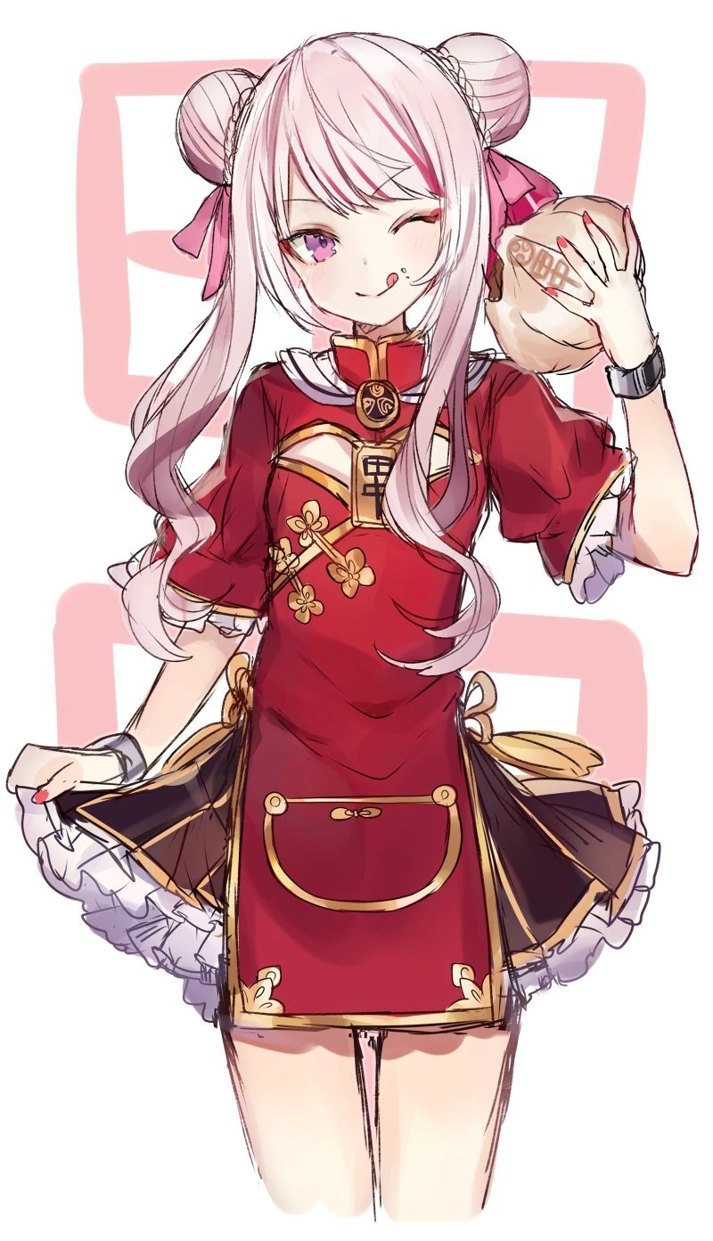Tanaka Hime 10,000 Twitter Followers Illustration<br>by [https://twitter.com/haru_sugar02/status/978272982169632768 Shugao]