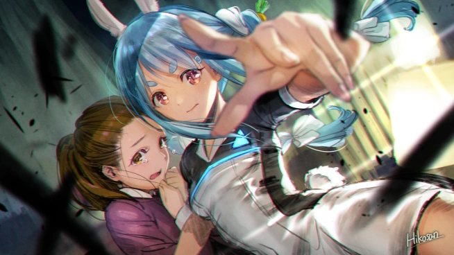 Detroit: Become Human Illustration<br>by Hikosan