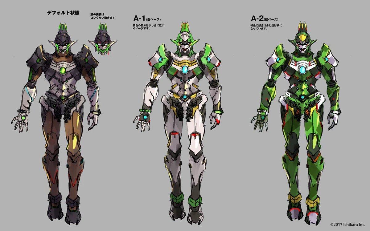 Chaika Armor Concept Illustration<br>by ikuyoan