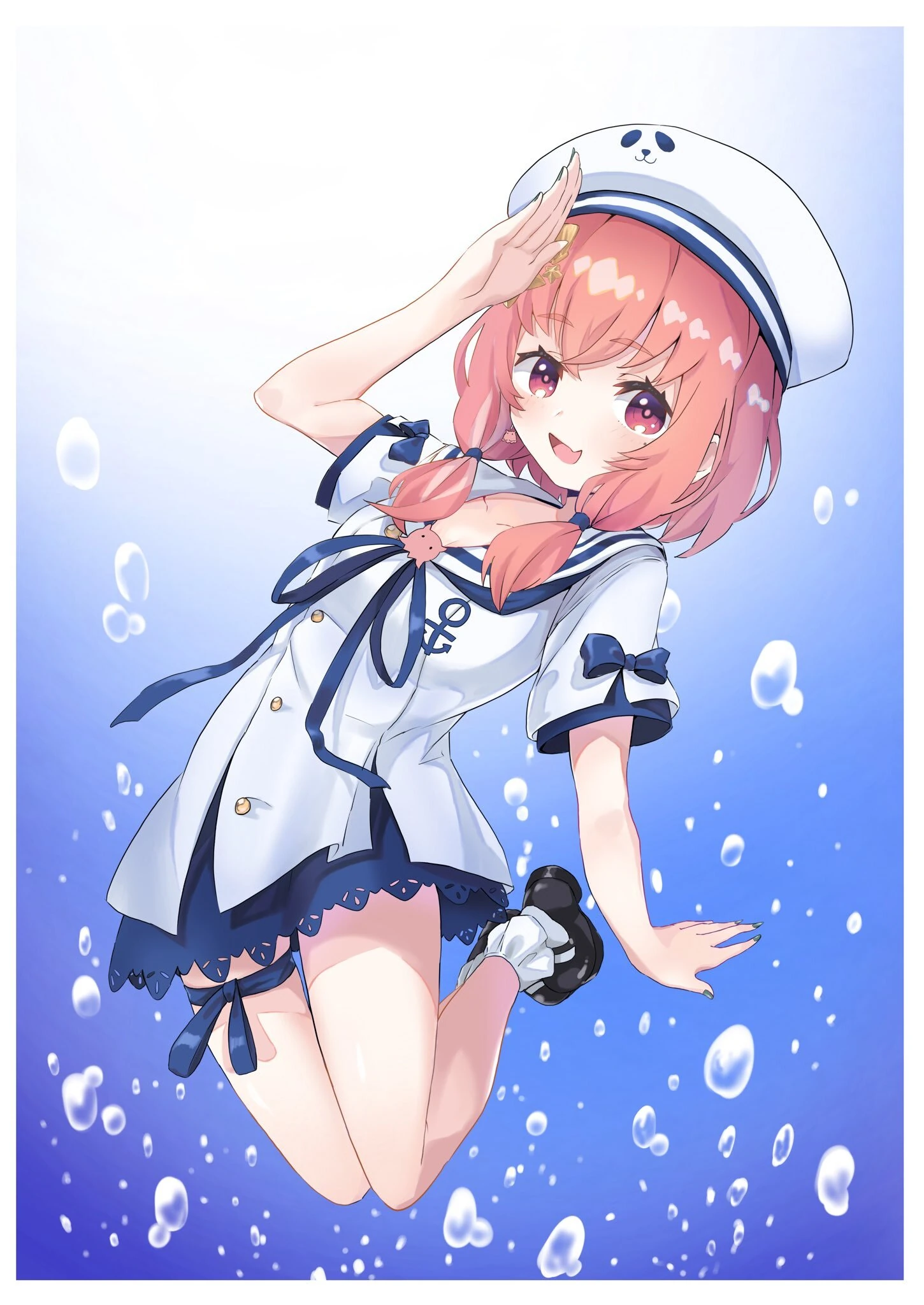 Marine Sailor Outfit Illustration<br>by Soranaki