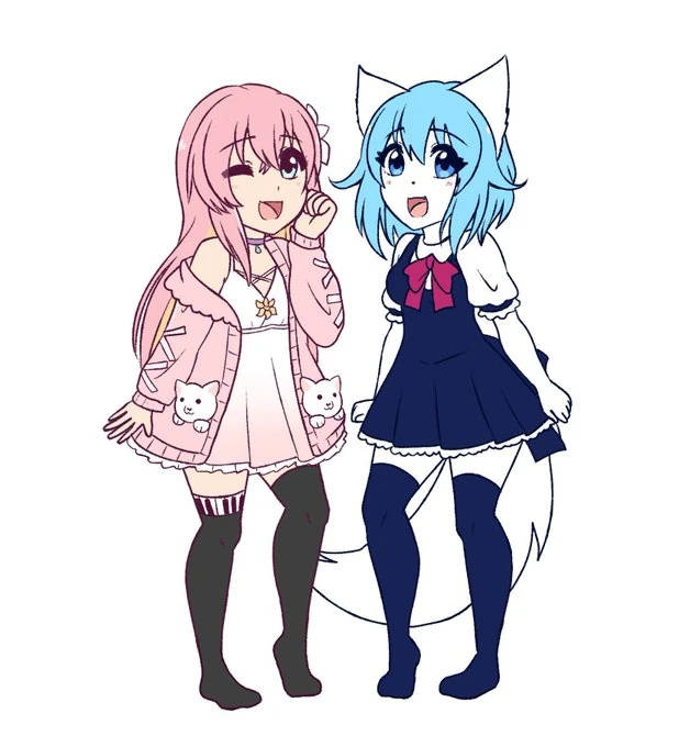 Wolfy and Lily Pichu