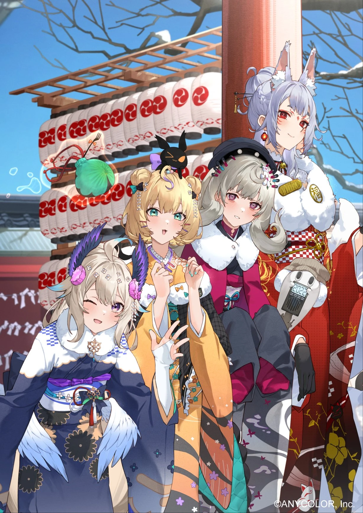 Ethyria New Year 2022 Goods illustration by Tsukino