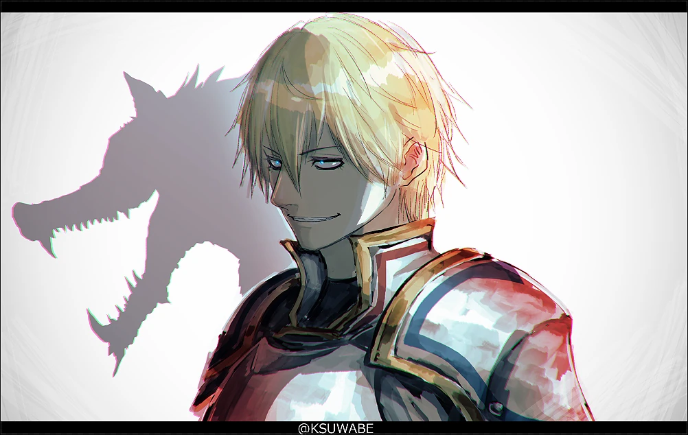 Apology Werewolf Illustration by K-SUWABE