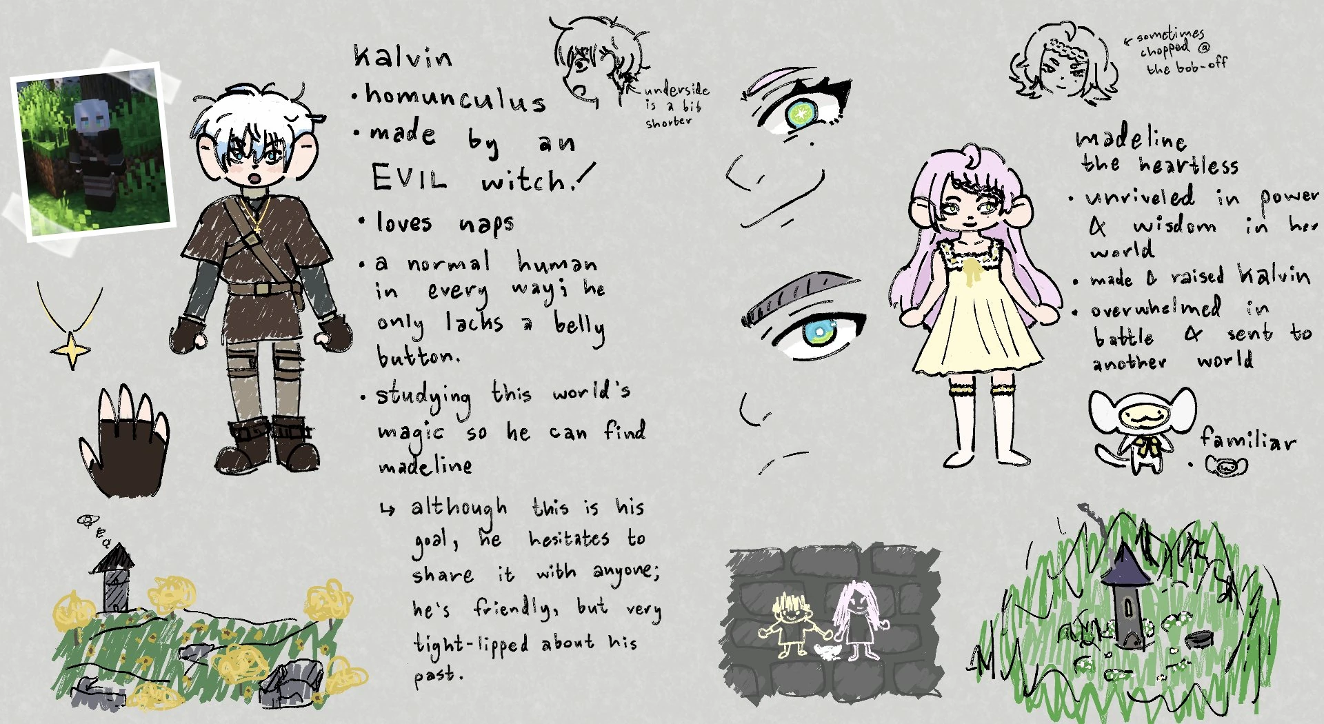 VCraftENchanted character sheet