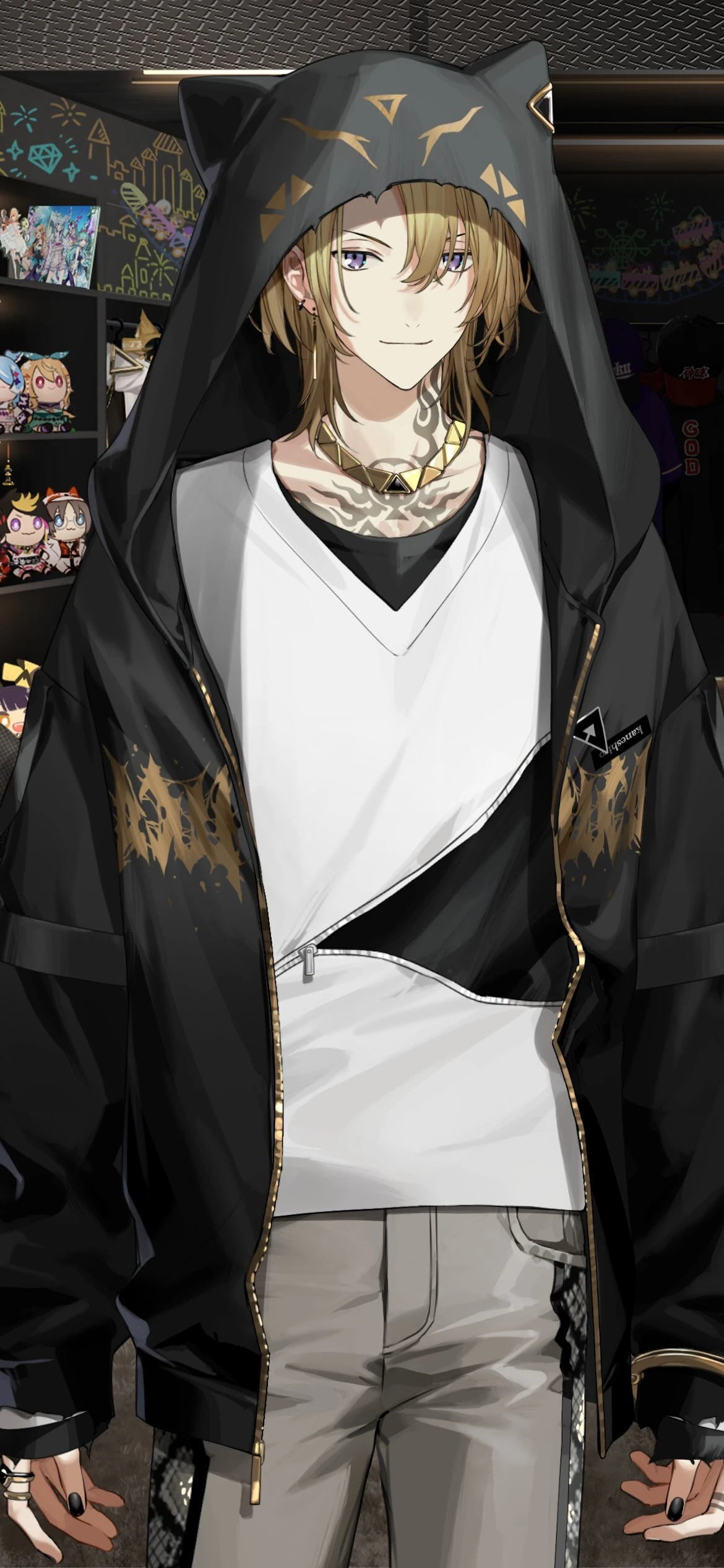 "Mean and Evil" Mafia Outfit With Hood