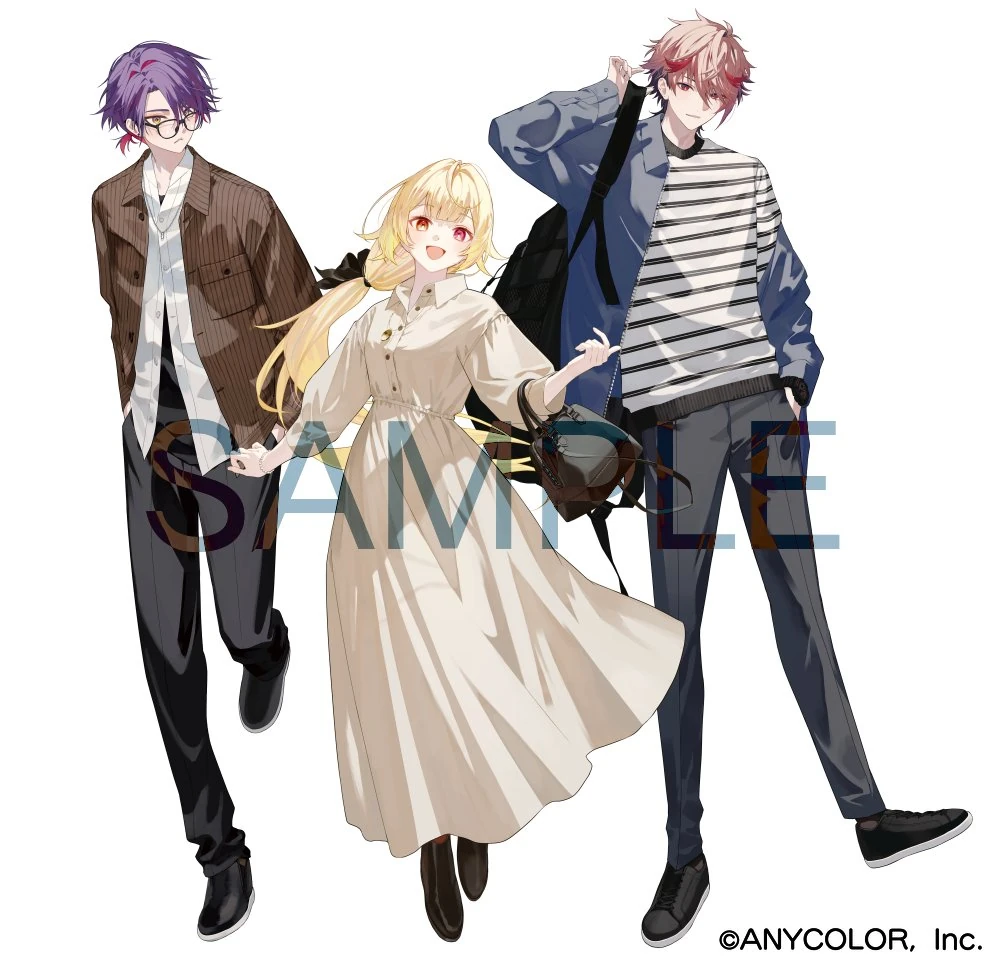 NIJISANJI × &mall Collaboration Illustration by Ugonba