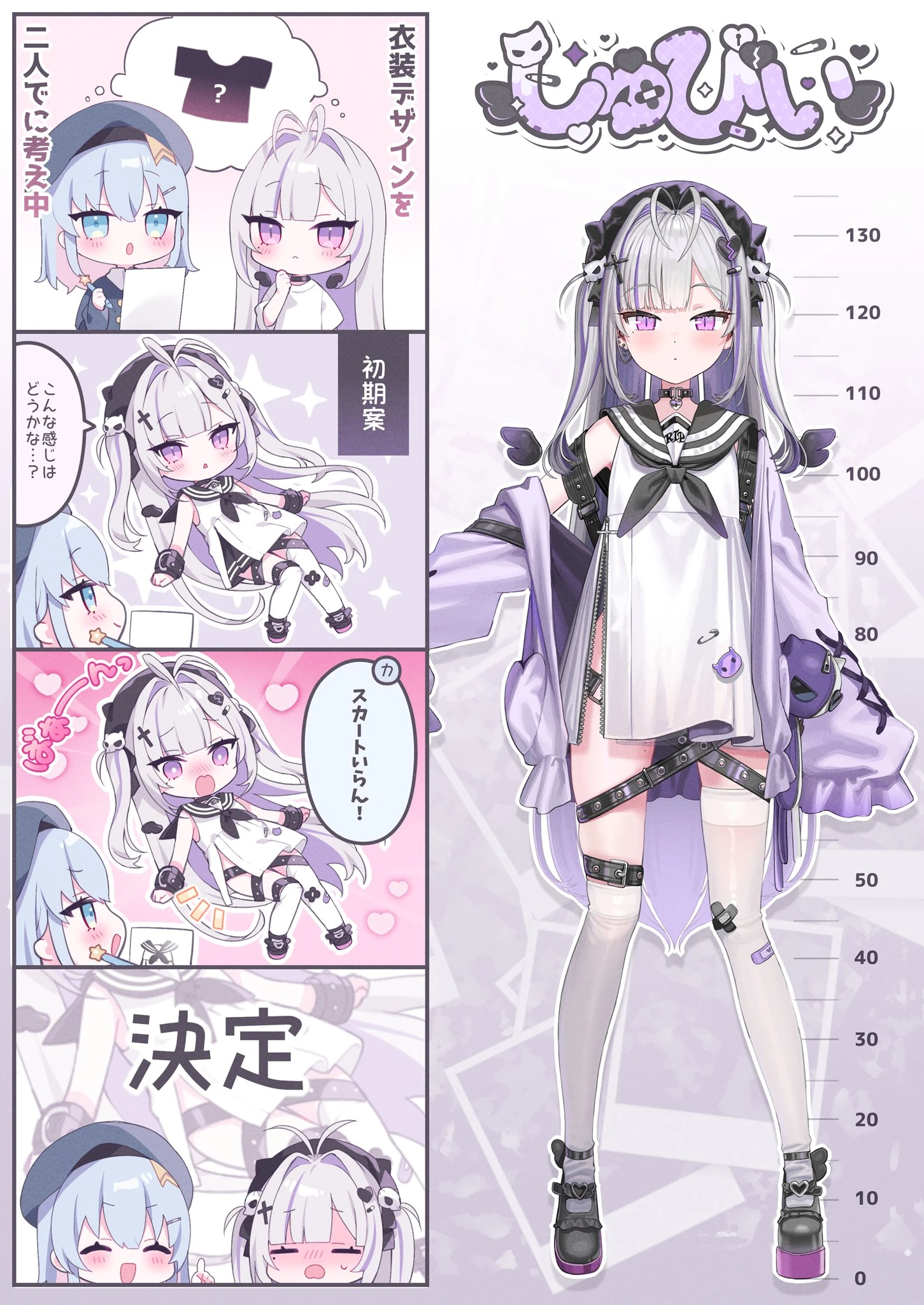 Full Body by Kanzarin, Pre-debut Comic #1 by Shubii