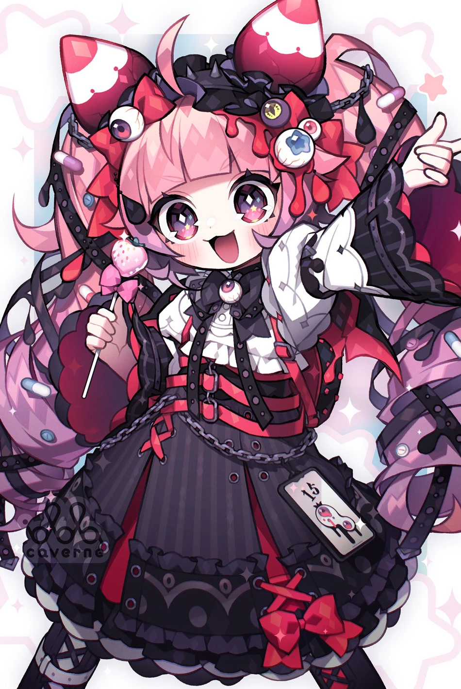 Gothic Lolita Outfit Illustration<br>by idola