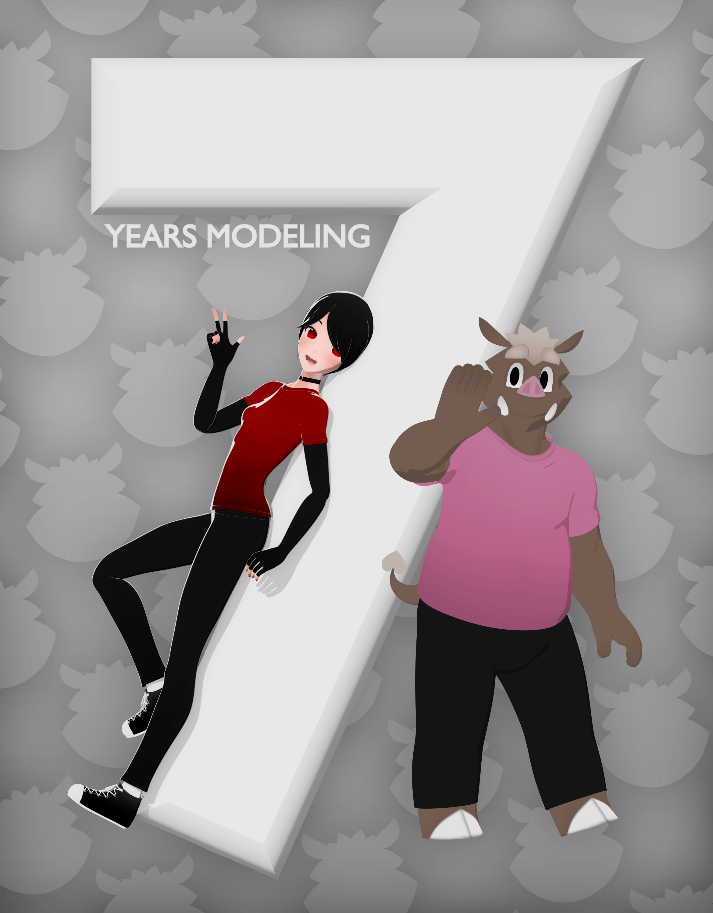 7 Years Modeling Anniversary Celebration Image