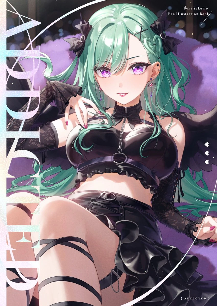 ADDICTED Artbook Cover Illustration<br>by [https://x.com/yasuabc0730/status/1821912749540331979 MAIRO]