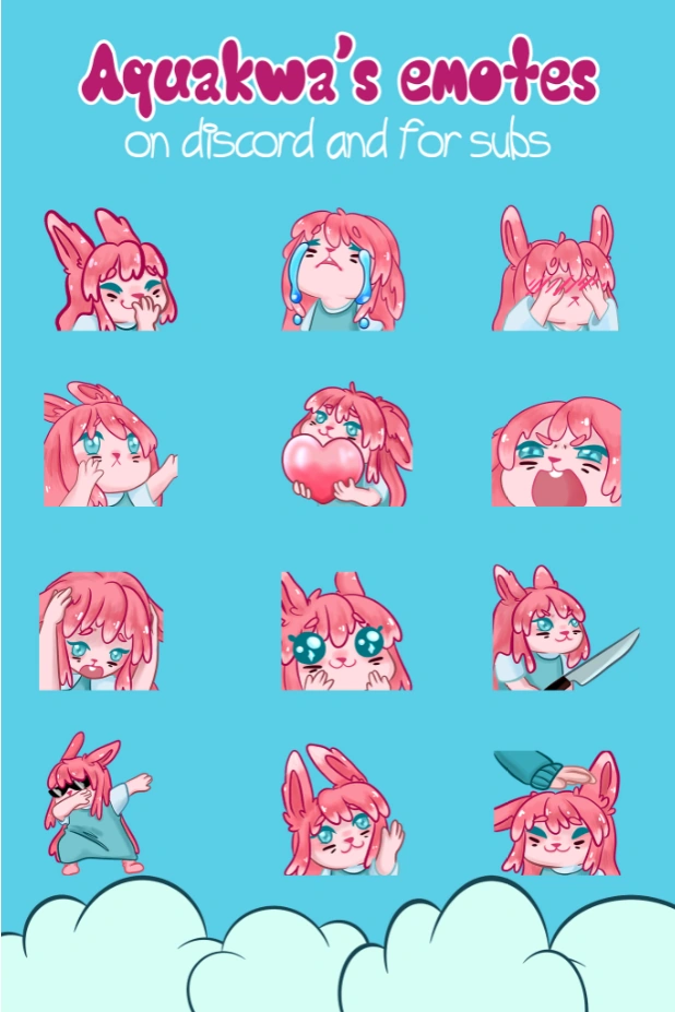 Aquakwa's emotes
