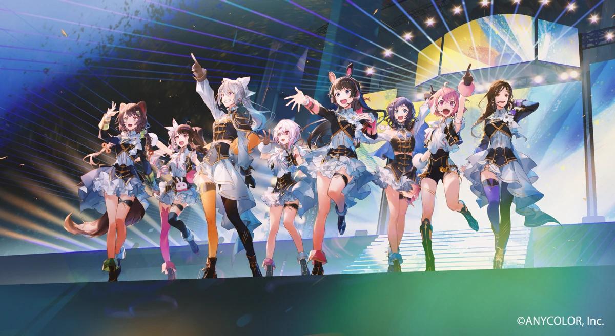 NIJISANJI 4th Anniversary Live "FANTASIA" Day 1 Key Visual<br>by Iwamoto05