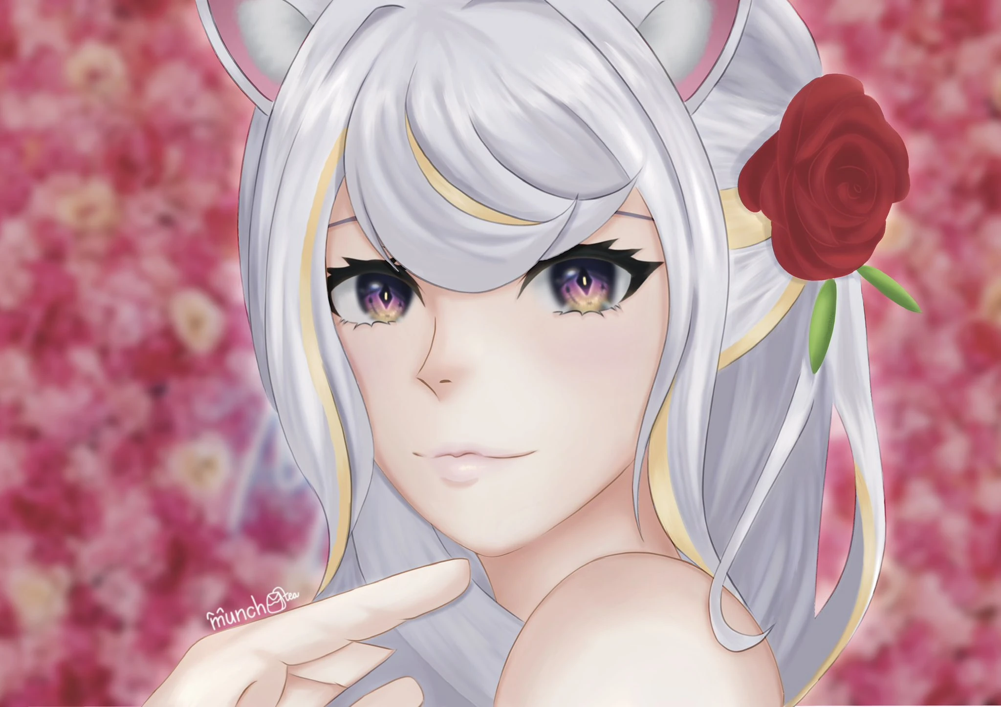 Roses by munchtea