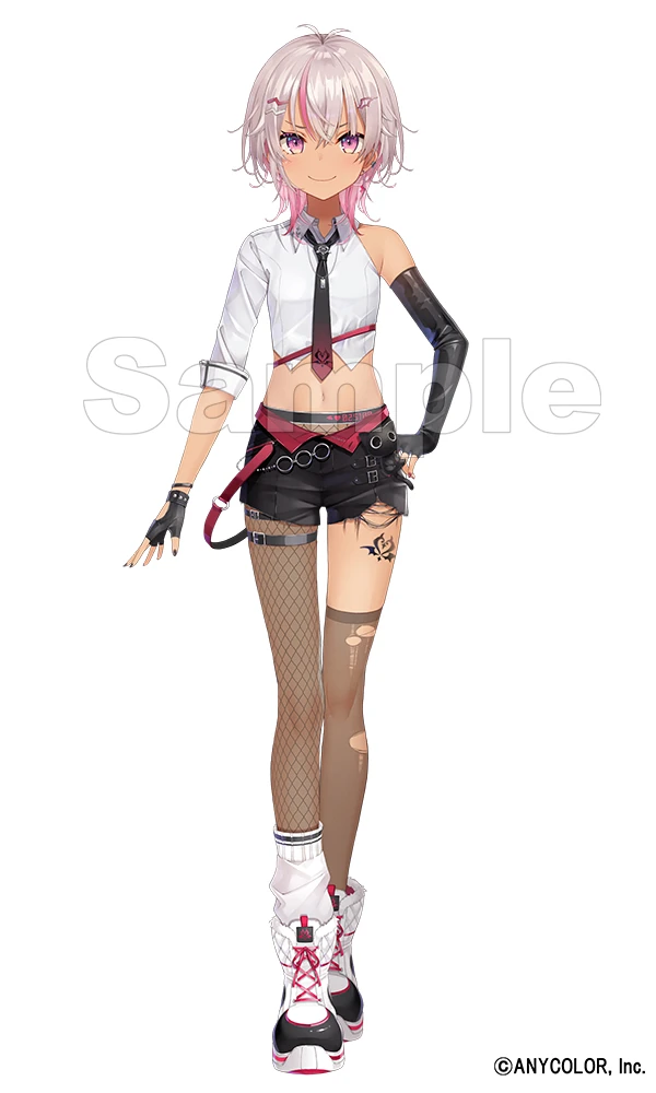 Full Body Without Jacket and With Short Hairstyle