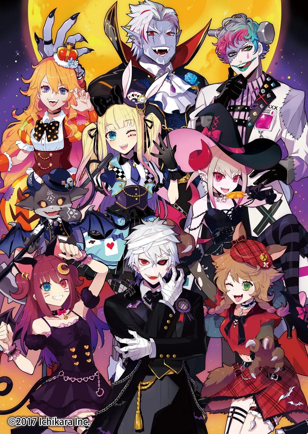 NIJISANJI Halloween Goods 2019 Illustration<br>by TSCR