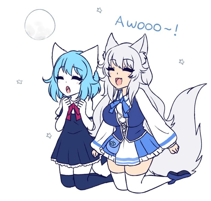 Wolfy and Lumi