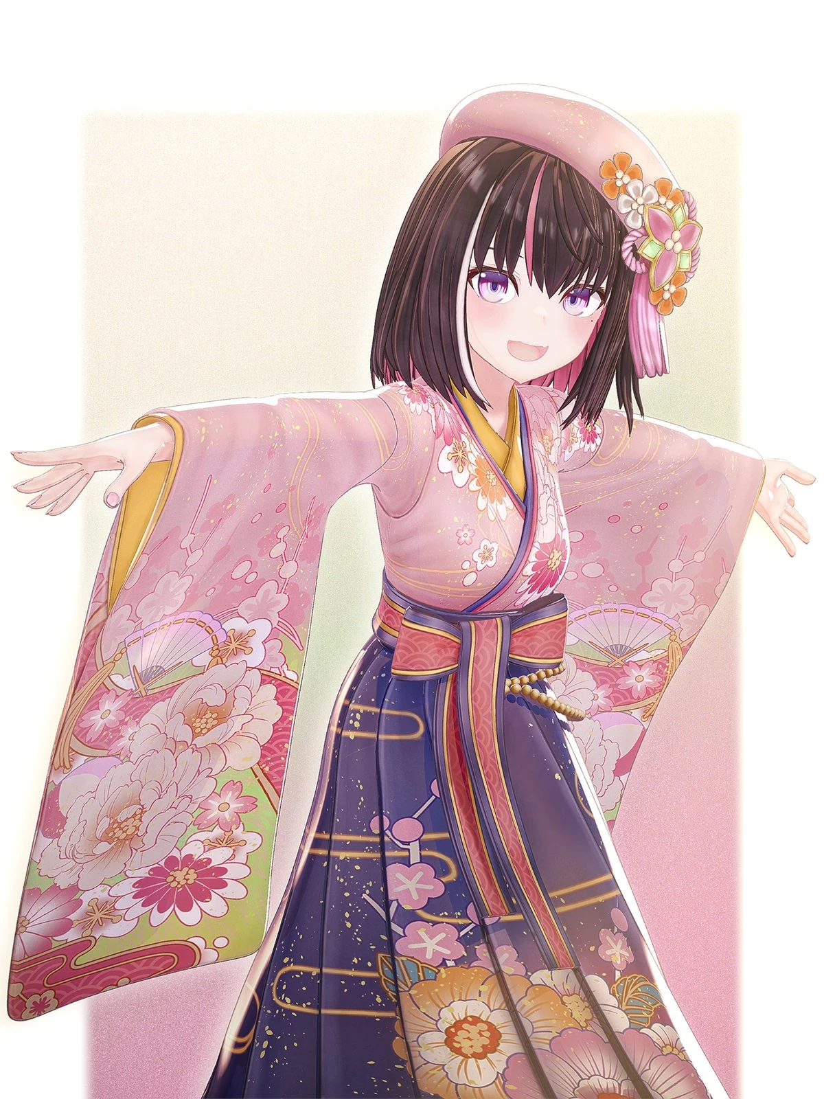 Yukata Costume 3D Model<br>by ACCEL SATO