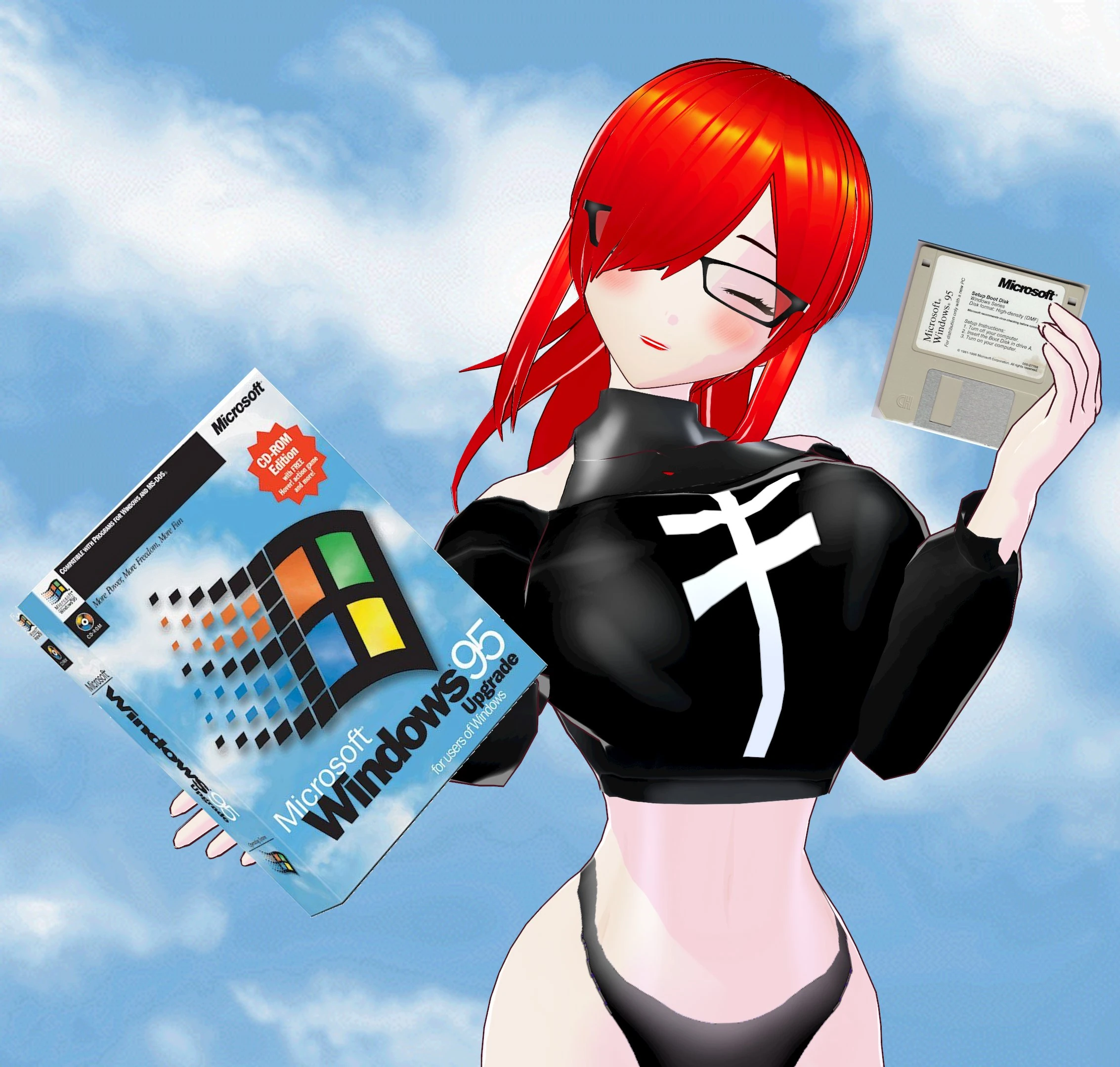 Akage w/ Windows 95