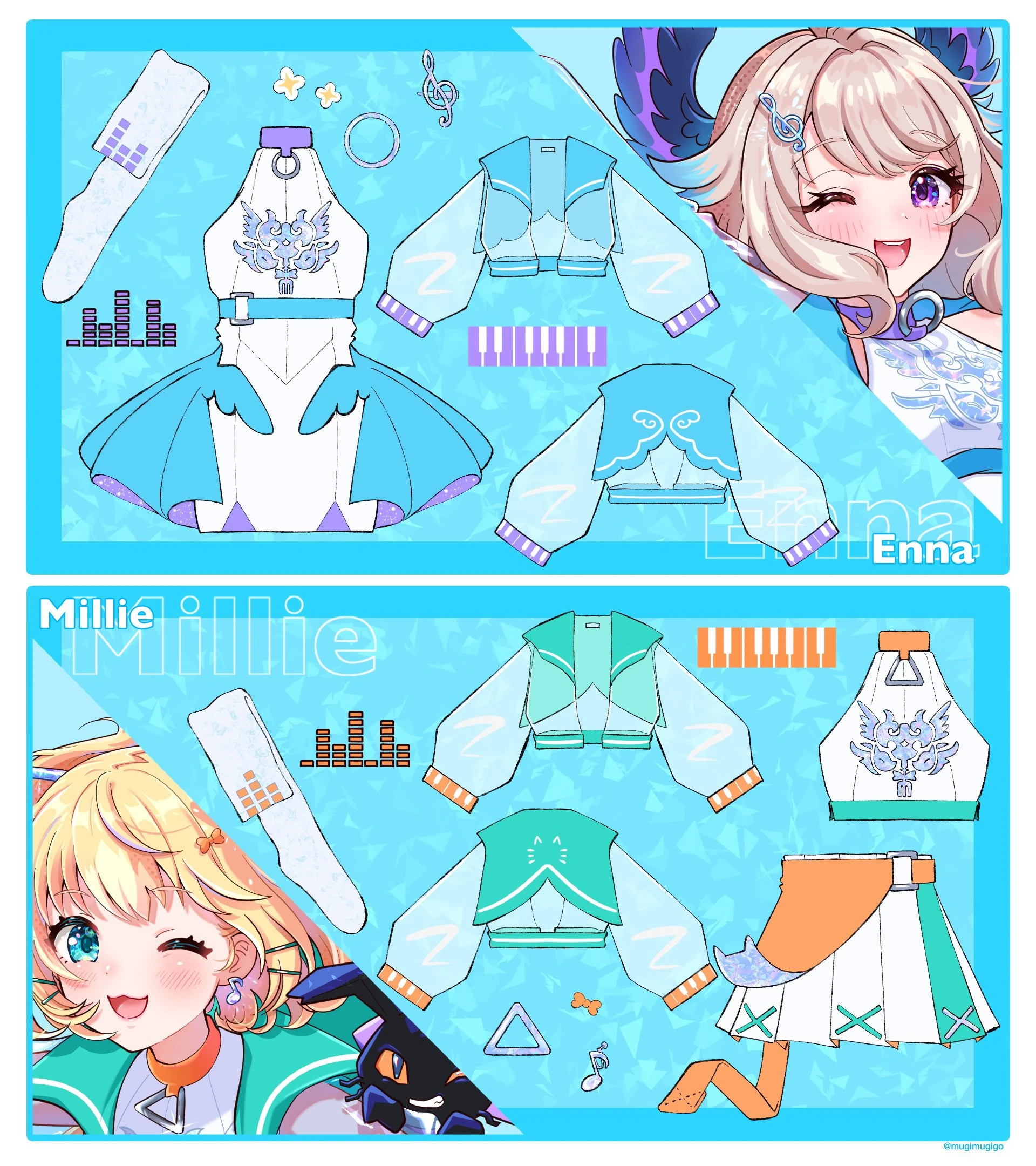 Ethyria Virtual to LIVE Outfit design by Mugicha