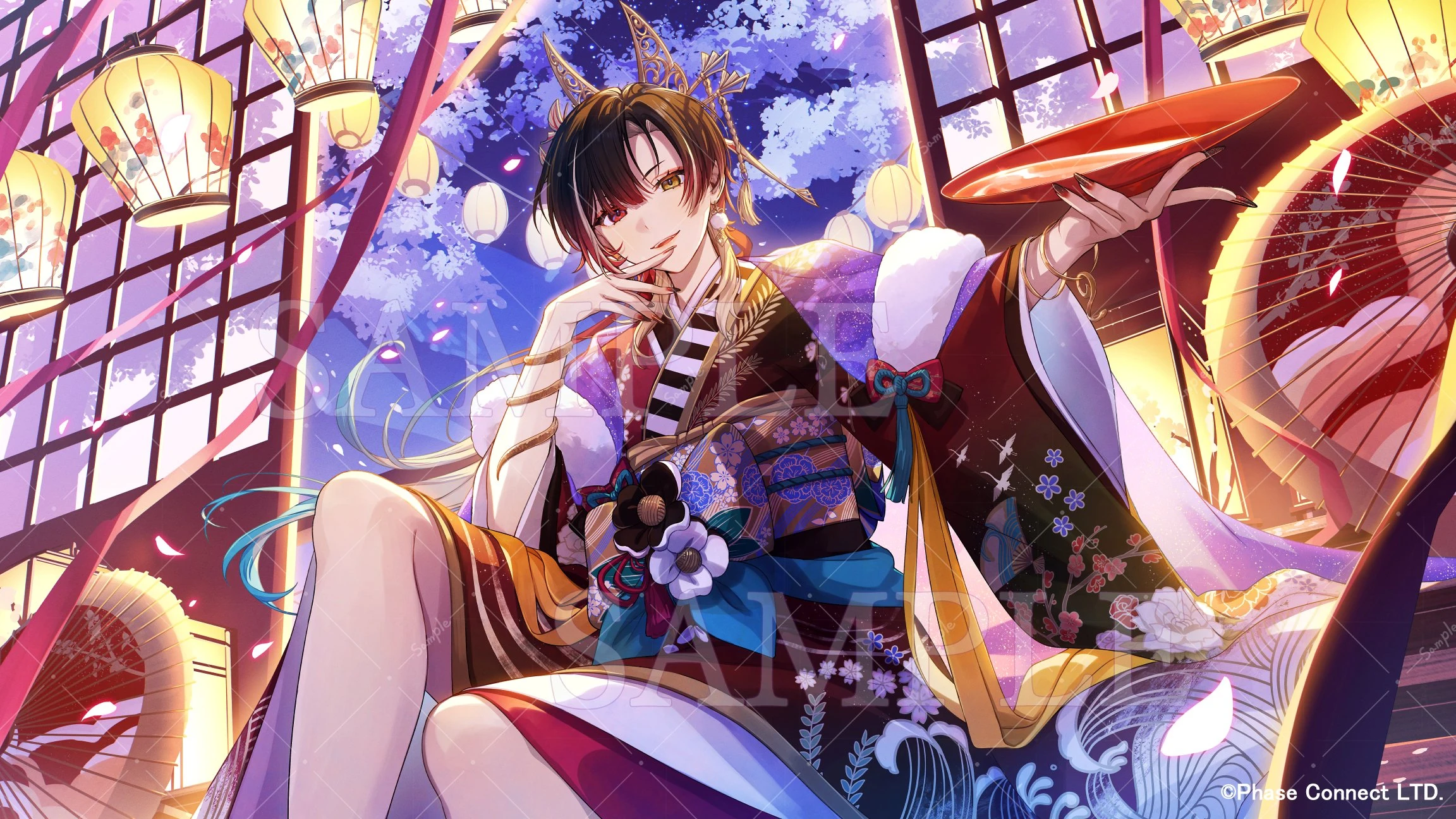 Moon Phase MV Illustration<br>by Aoiro Oto