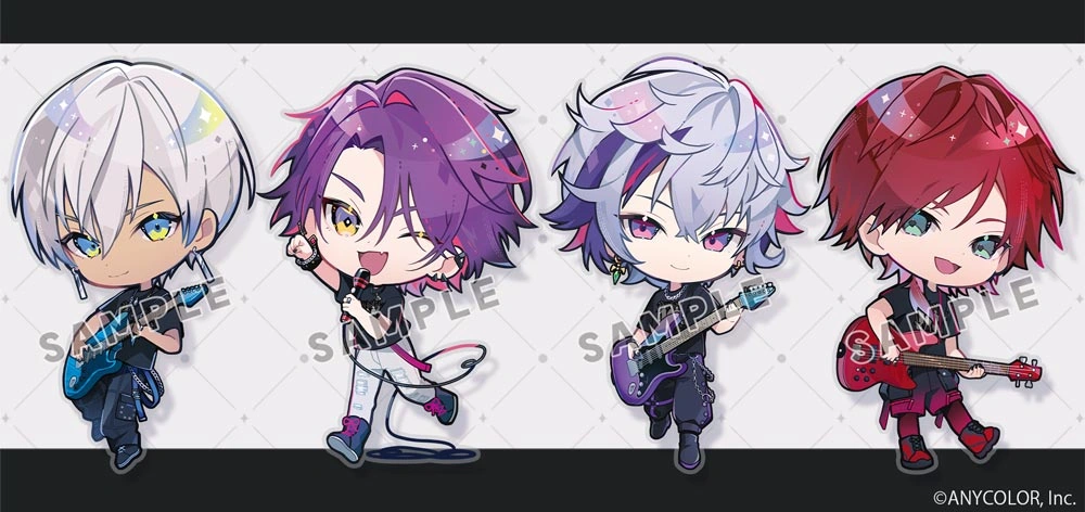 NIJI-Datoka 1st Solo Live Goods SD Illustration<br>by Tomona