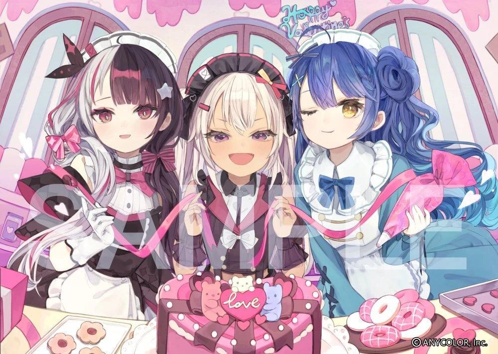 NIJISANJI Valentine Voice 2024 Illustration<br>by Tokiwata