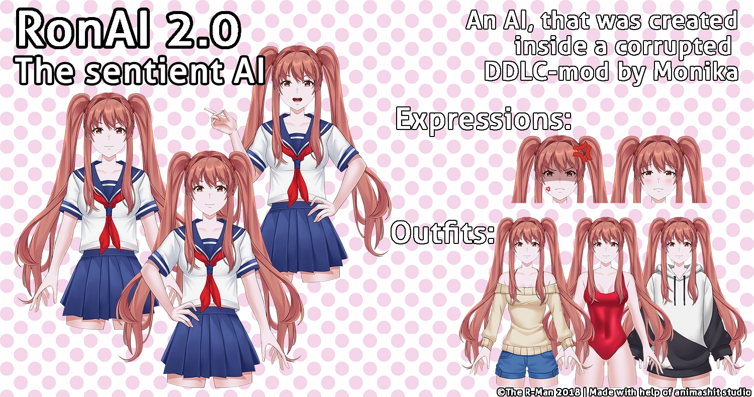 Reference sheet for Ronika - Used for RonAi 2.0
