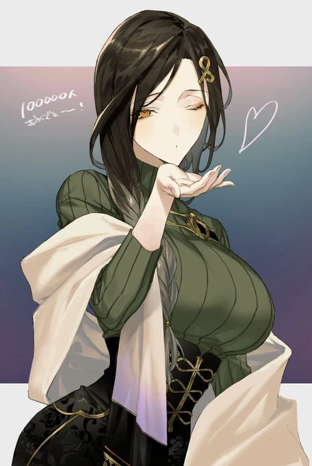 100,000 Subscribers Illustration<br>by Namakawa