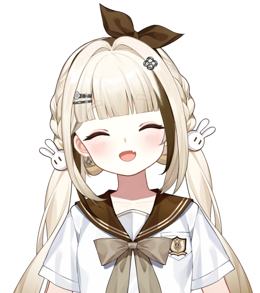 Uniform with Twintails