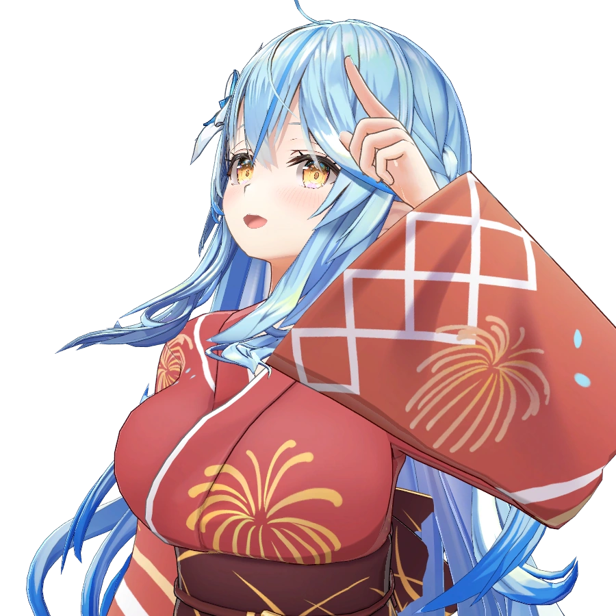 hololive Summer 2022 3D Yukata<br>Fireworks Pattern