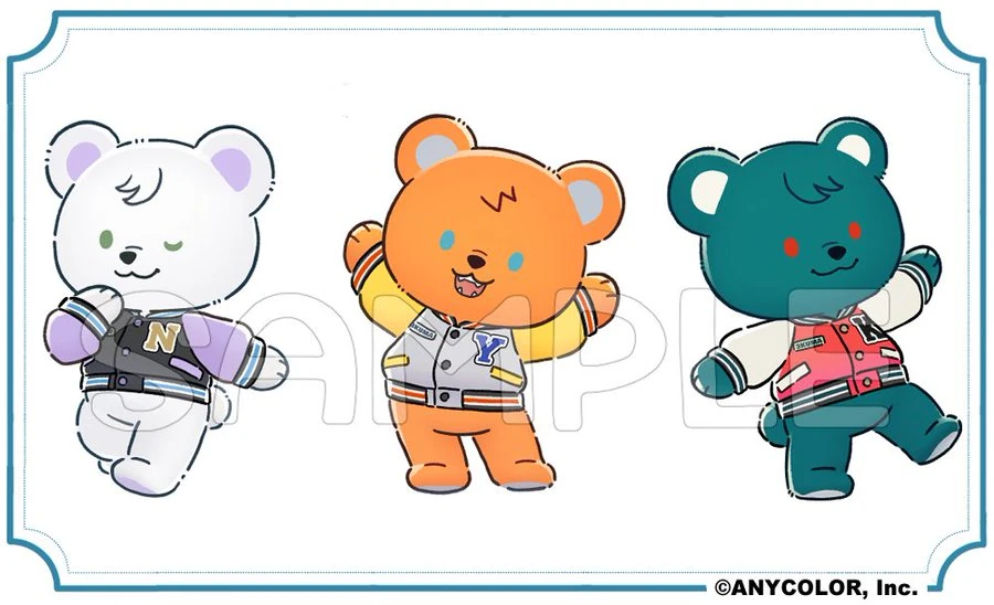 3KUMA College Goods Illustration by Kurokuma
