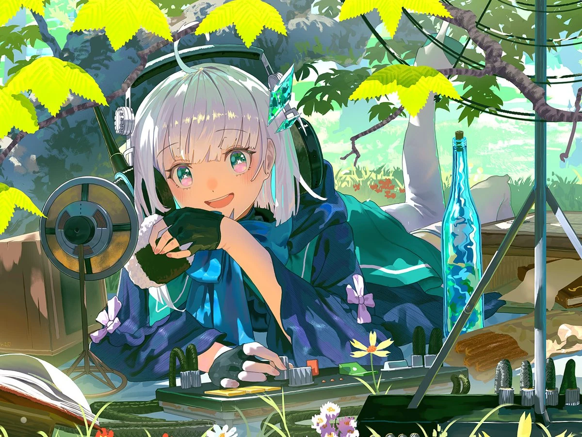 Debut PV [https://x.com/hanamaeharu/status/2048733648975692080 Illustration 2] by kajatony
