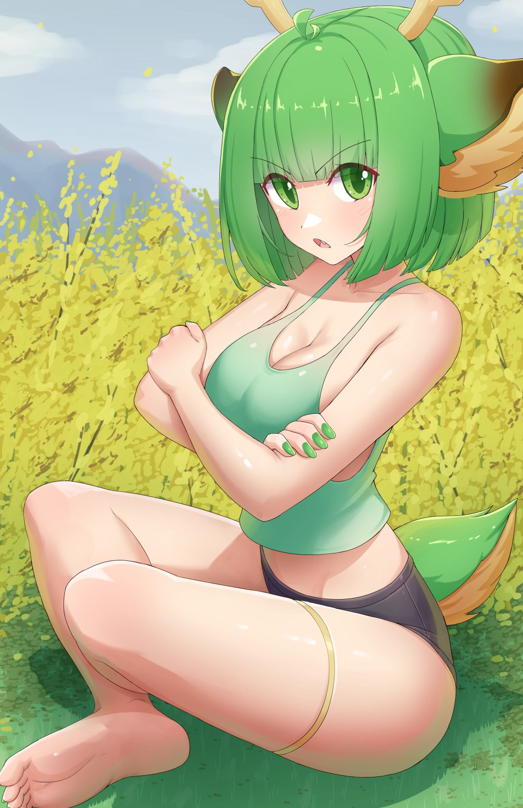 Haruka Field Poster by Hungrydurp