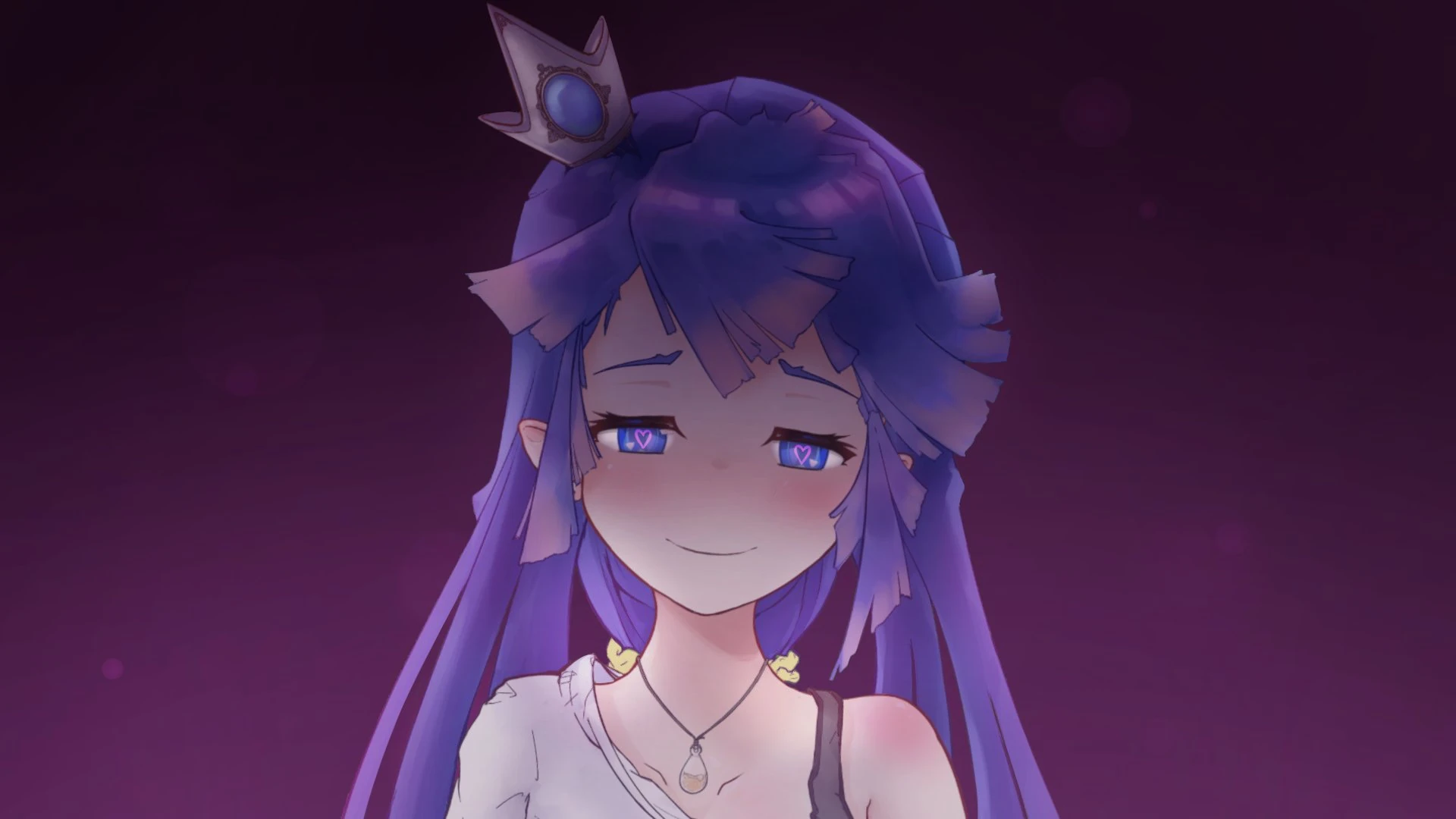 Nemu with heart eyes<br>(by Nemu)