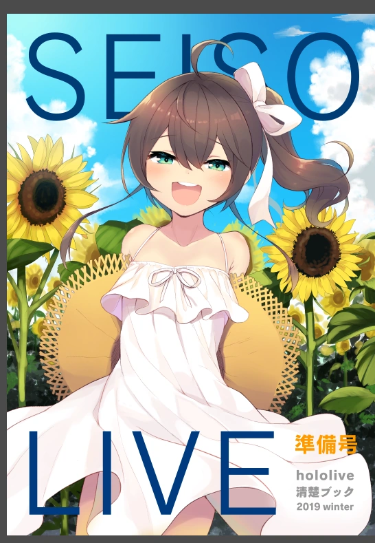 SEISO LIVE Cover Illustration<br>by Minamura Haruki