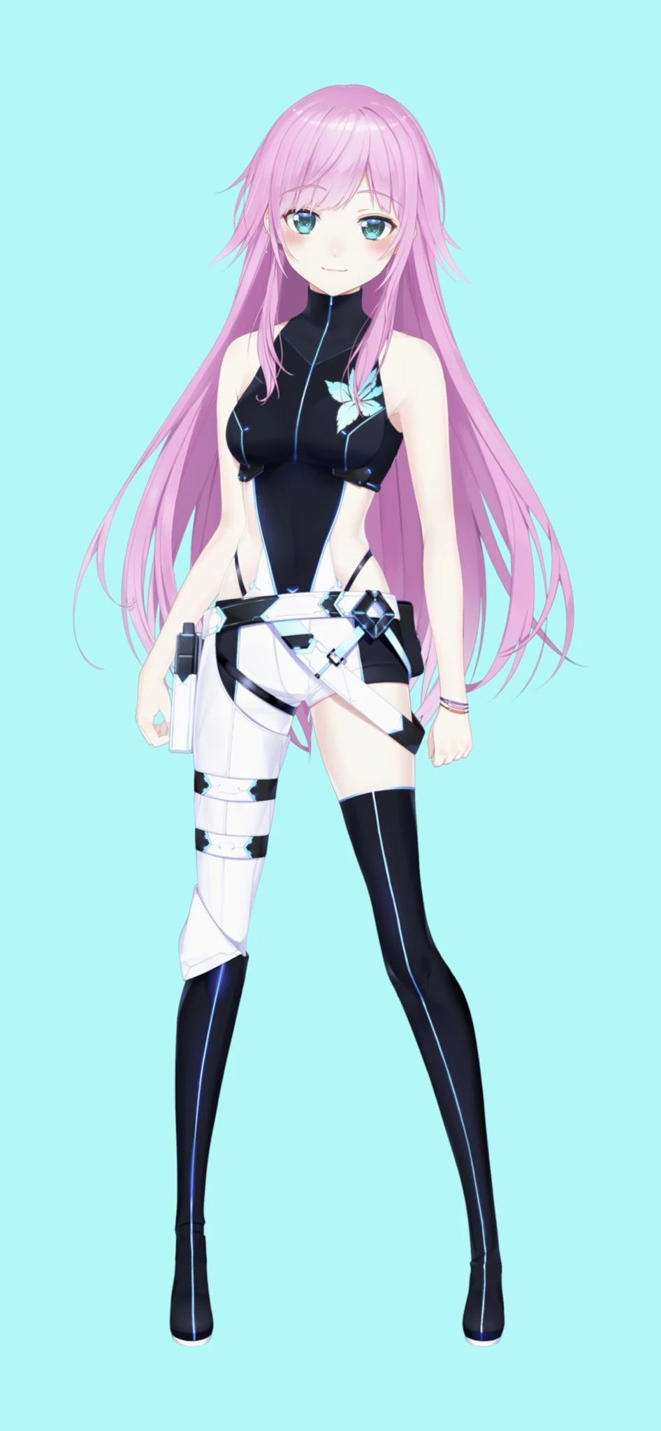 Cyber Outfit Without Jacket
