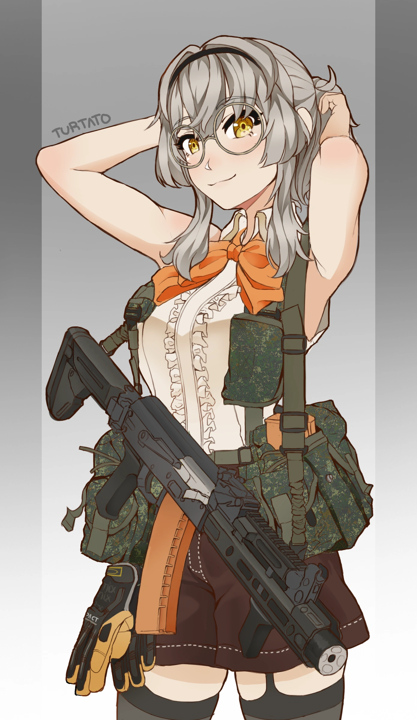 Athena and AK74 SLR<br>by Turtato