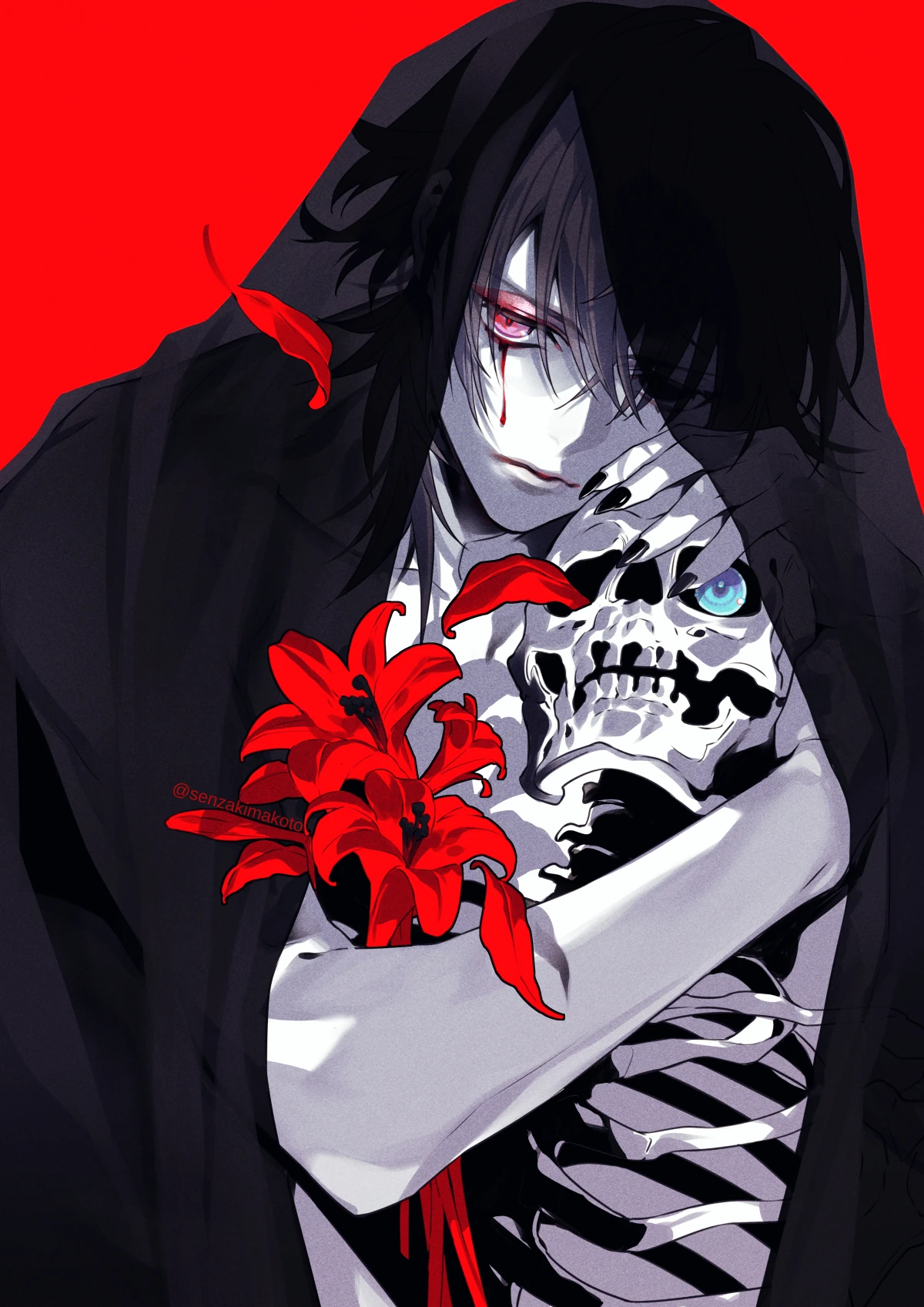 Spooky Season Illustration by Makoto Senzaki