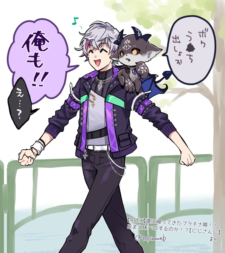 Debidebi Debiru and Fuwa Minato<br>by Tokino Mitsuru