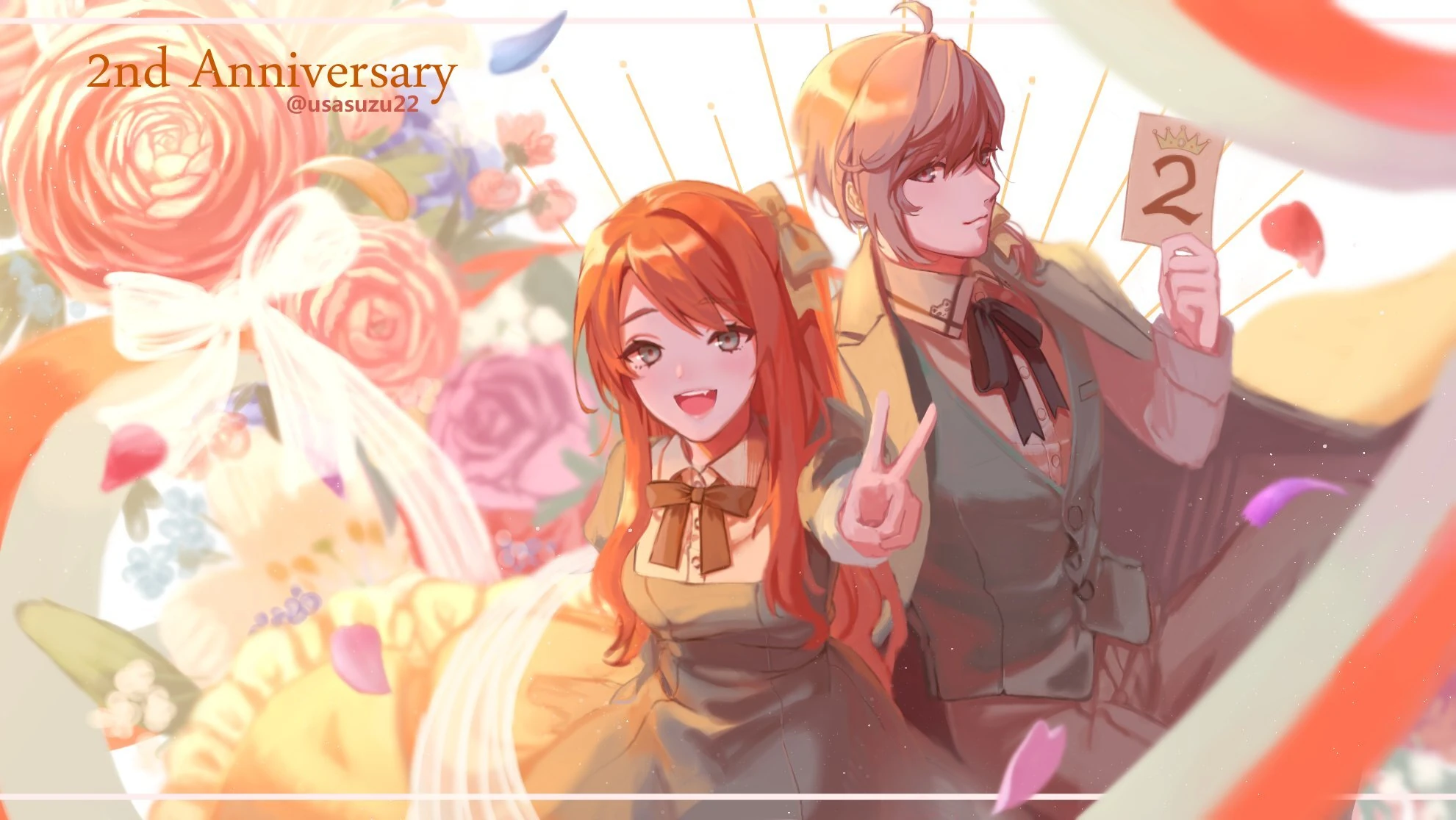 KanaeYou 2nd Anniversary Illustration<br>by usasuzu