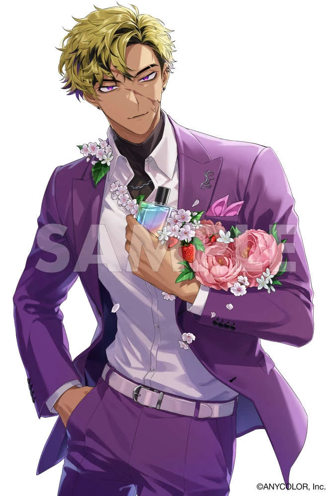 NIJISANJI EN x K Luxury Fragrances Illustration<br>by Nakidi
