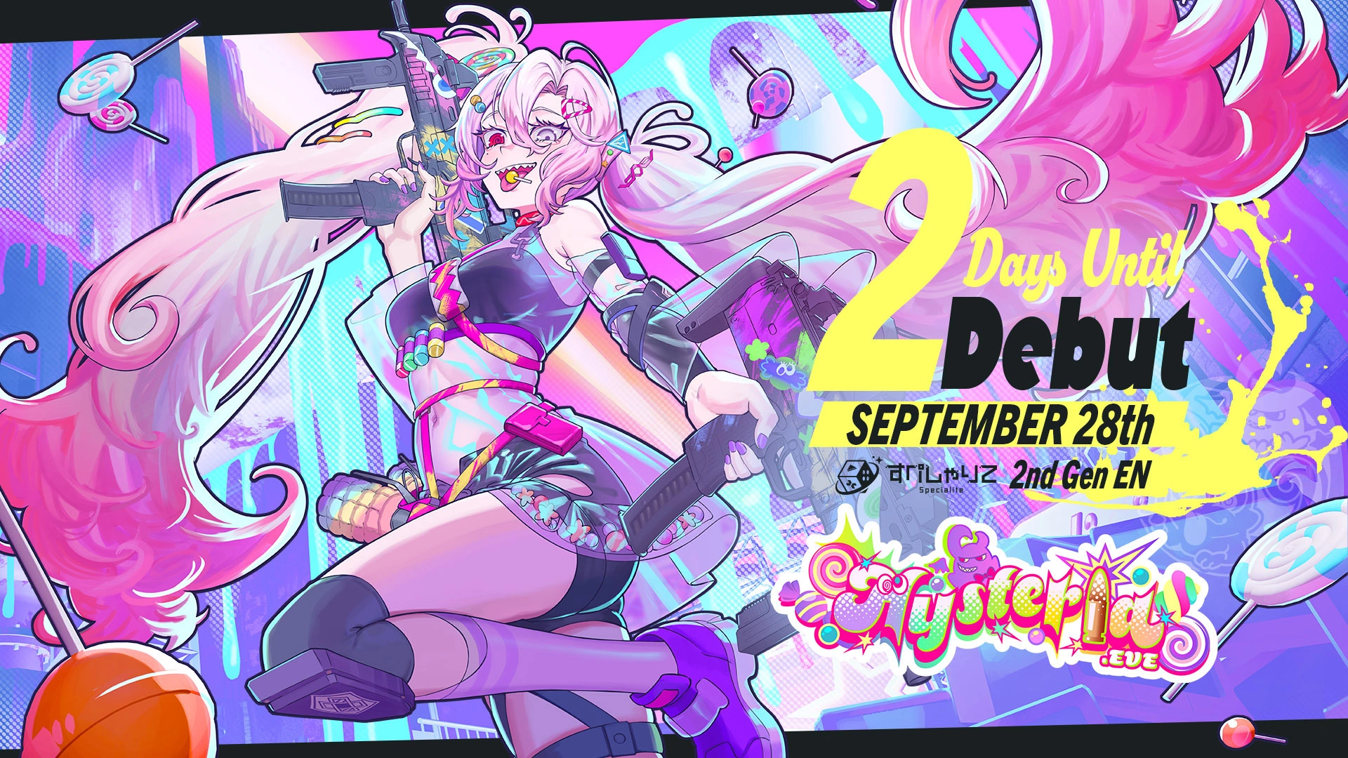 Debut Countdown Illustration