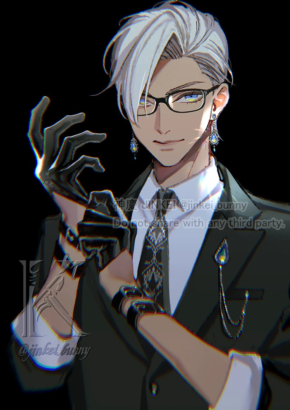 Suit Illustration by JINKEI
