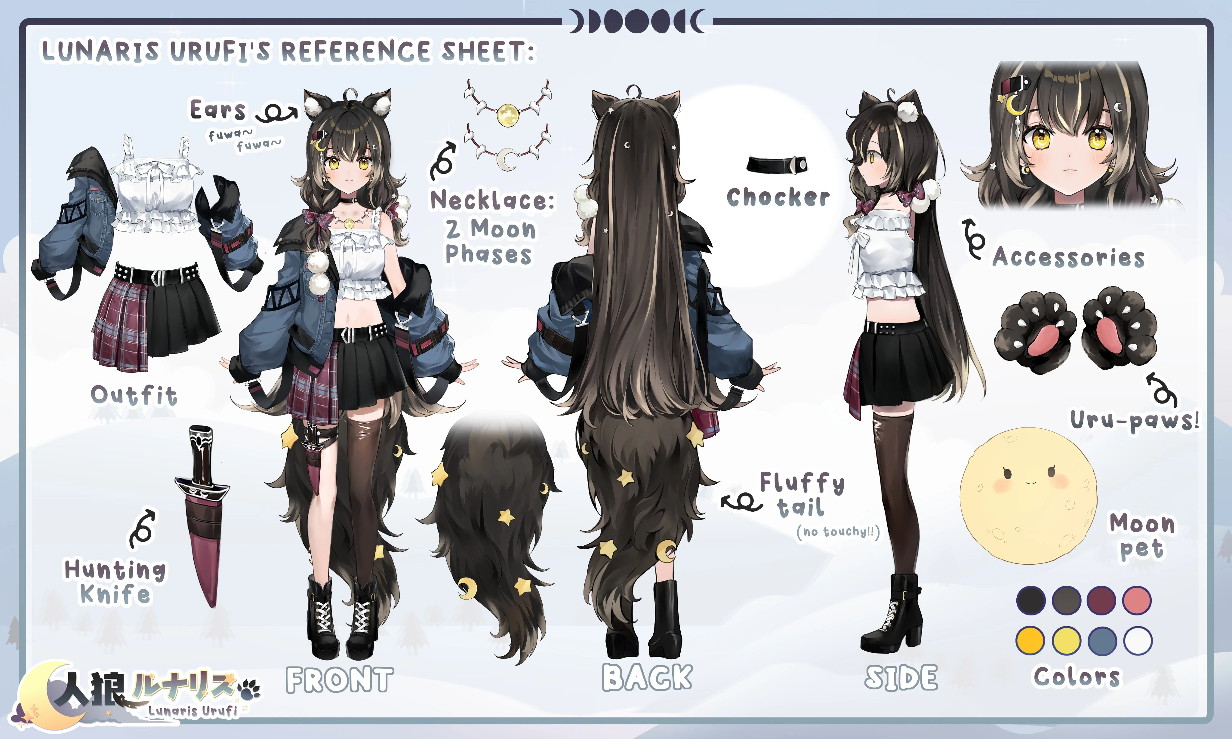 Lunaris Urufi character sheet