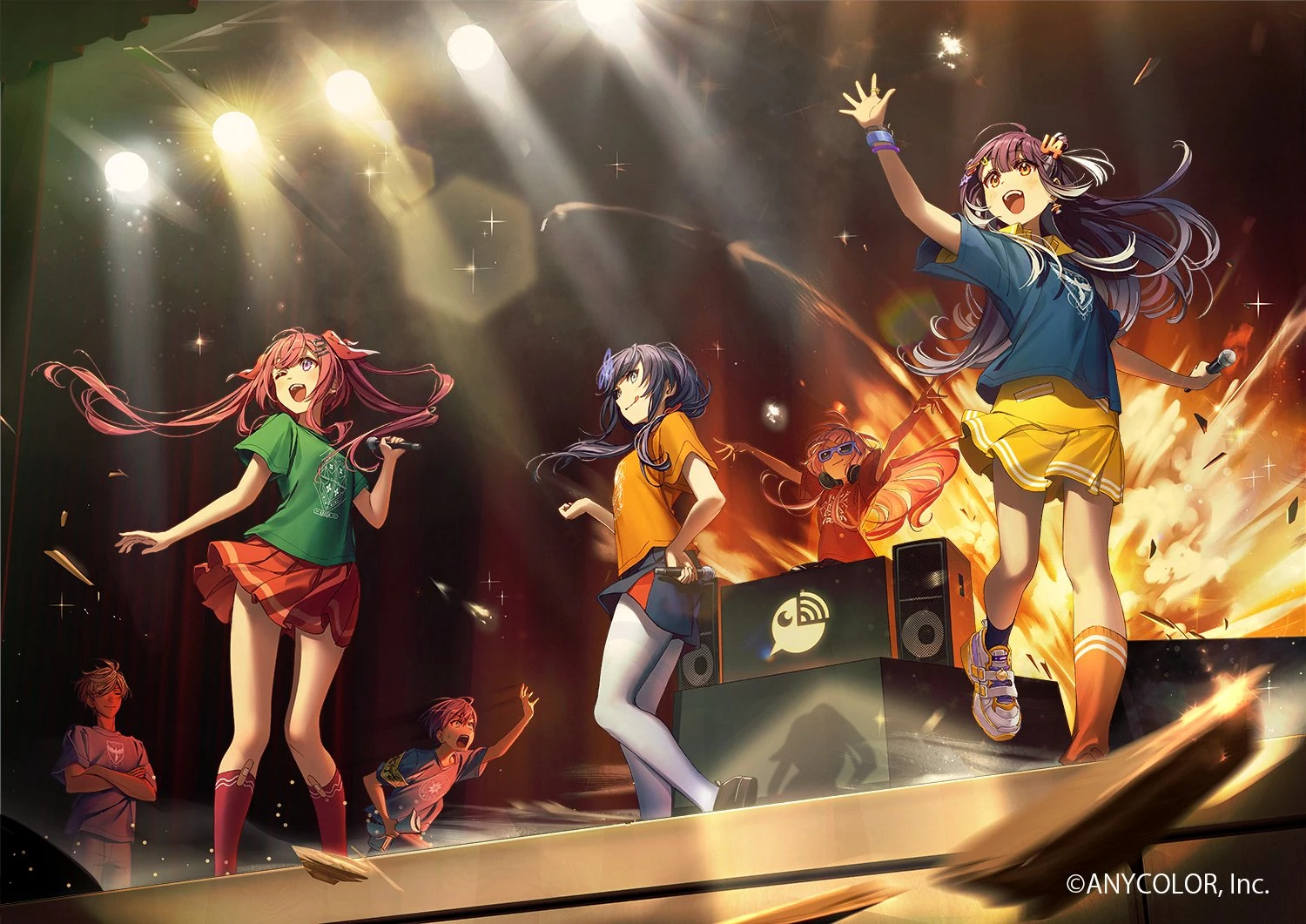 NijiFes 2023 “Seishun Explosion” Key Visual by Hote Tige