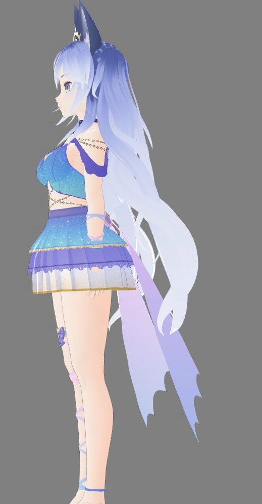 Side profile of current model
