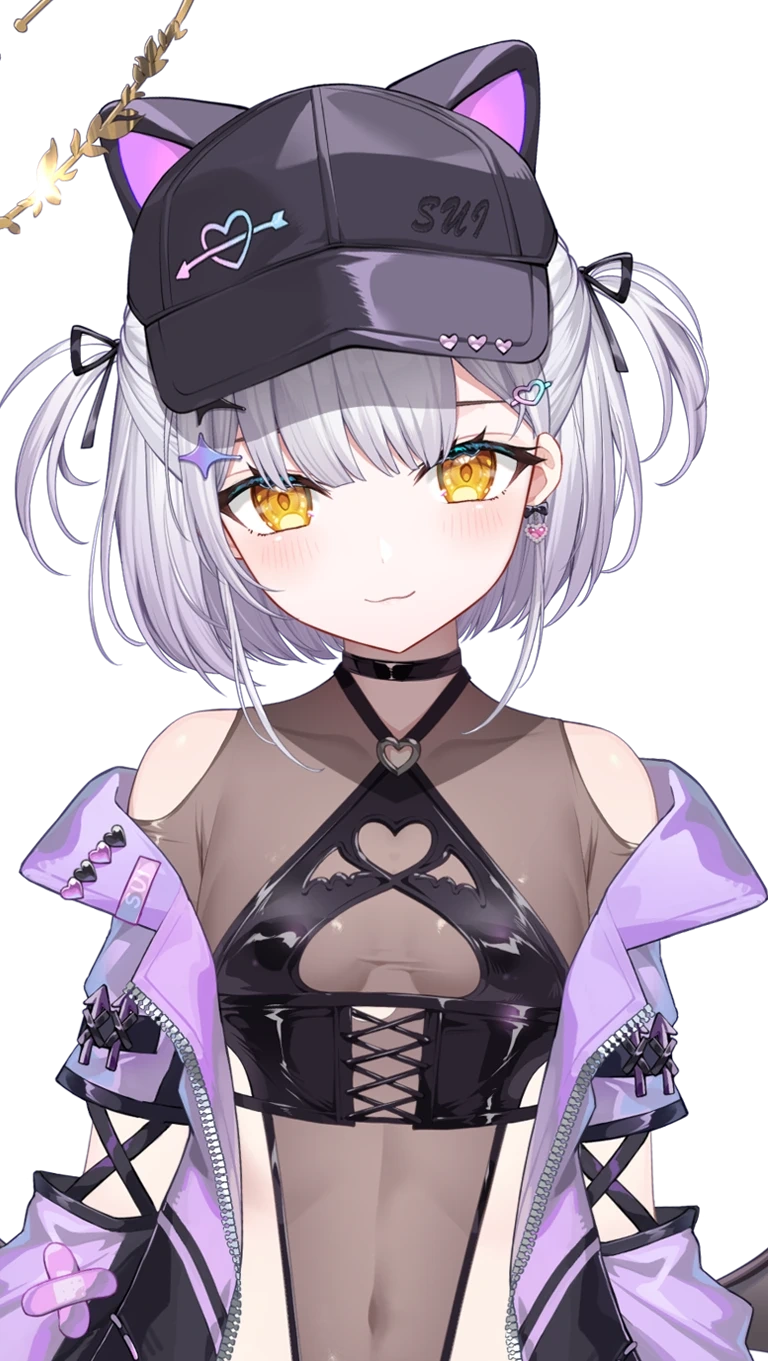 Devil Outfit with Short Hair